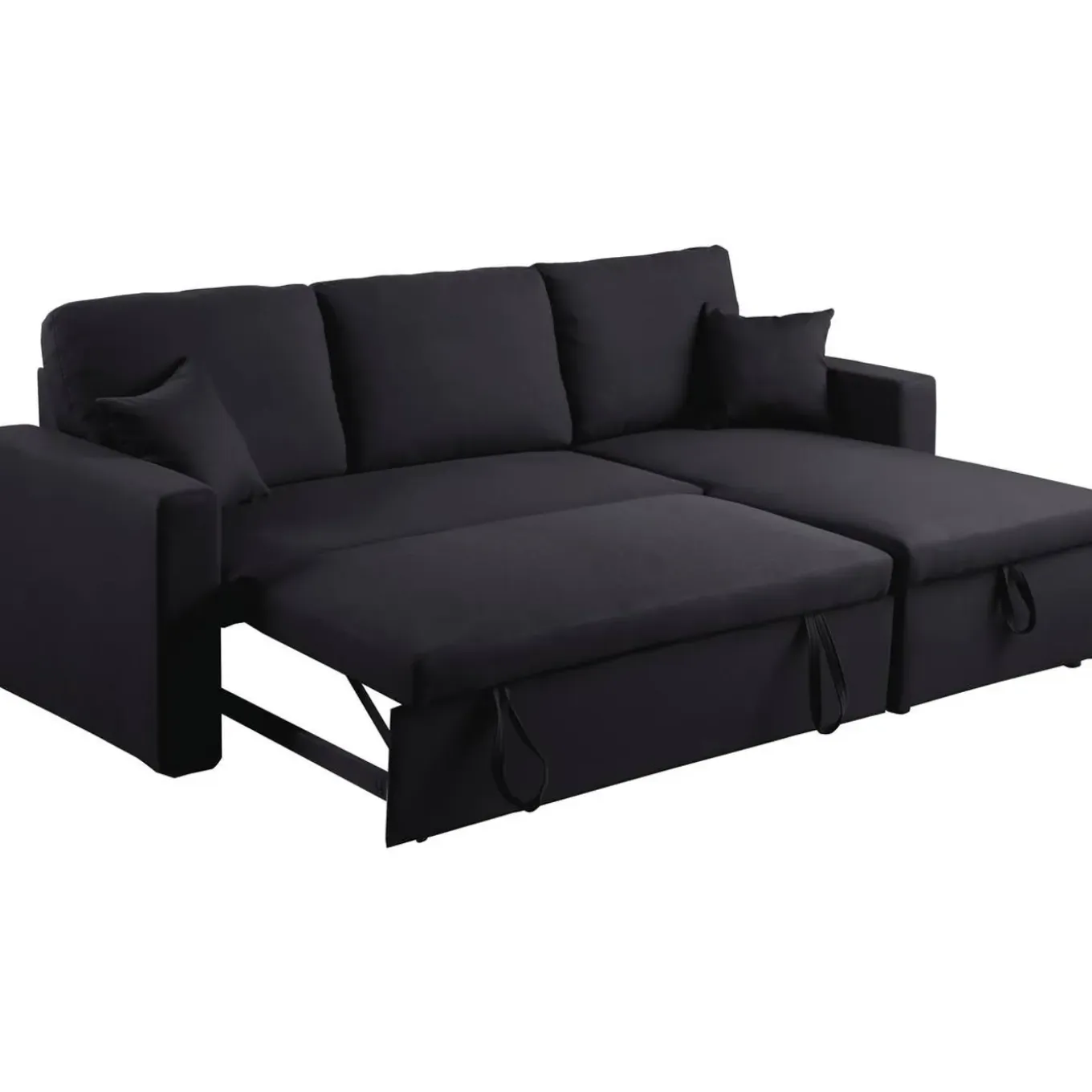 H&j - Hoekbank Met Opbergruimte Slaapbank Meubel Links Of Rechts Bank -alain - 221 X 145 X 85 Cm -