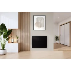HJM elektrisch radiator Thalie 1000W keramische traagheid zwart