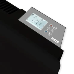 HJM elektrisch radiator Thalie 1000W keramische traagheid zwart