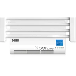 HJM Noor750turbo elektrische ventilatorkachel 750+1000W ,wit