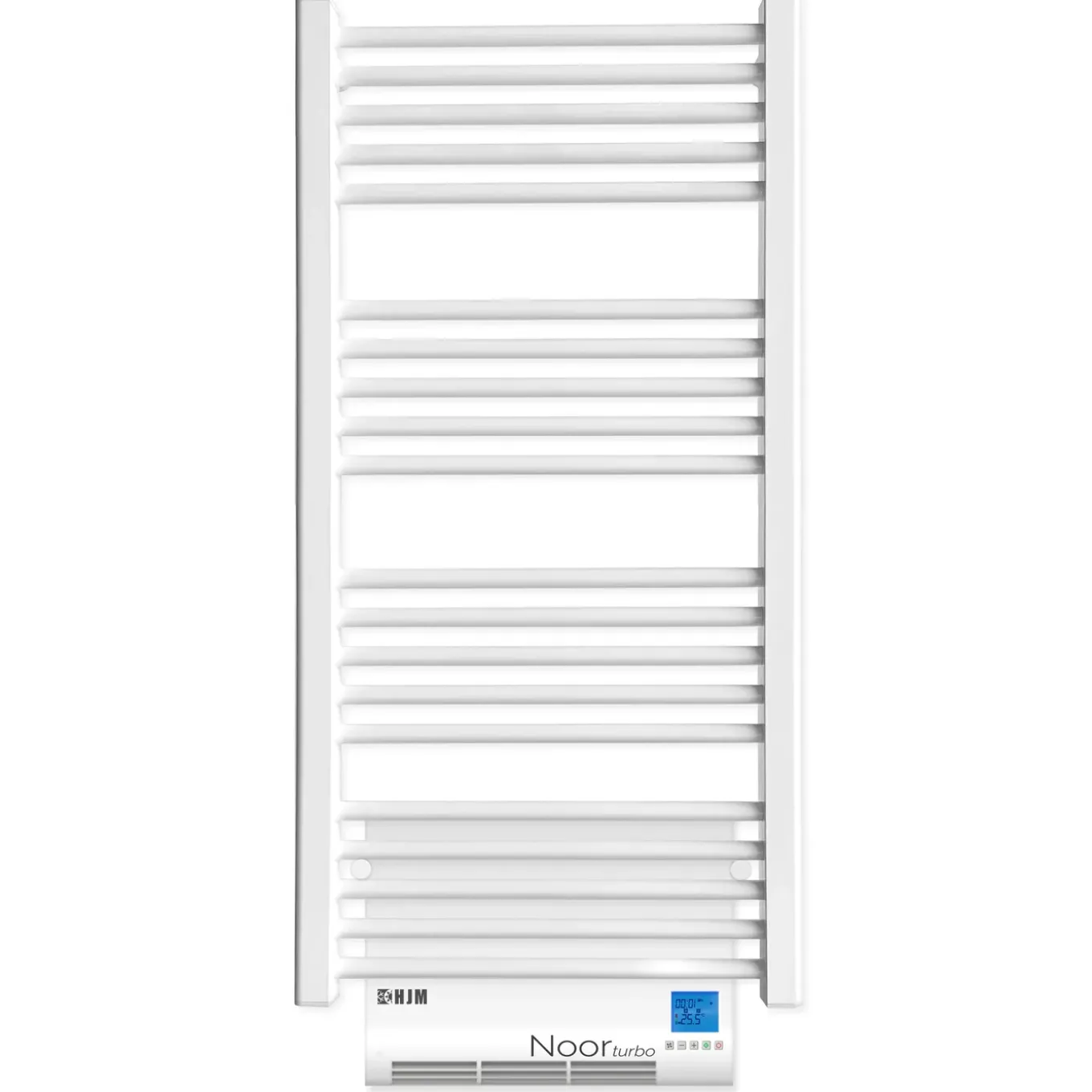HJM Noor750turbo elektrische ventilatorkachel 750+1000W ,wit