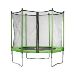 Habitat et Jardin H&j - Trampoline Buiten Outdoor -yoopi - Ø 305 Cm - Met Net + Ladder + Beschermhoes + Verankeringss