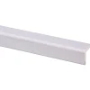 Overig Hoeklat grenen wit gegrond 27x27mm 270cm