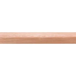 Hoeklat - Hardhout - Onbehandeld - 20x20mm - 270cm