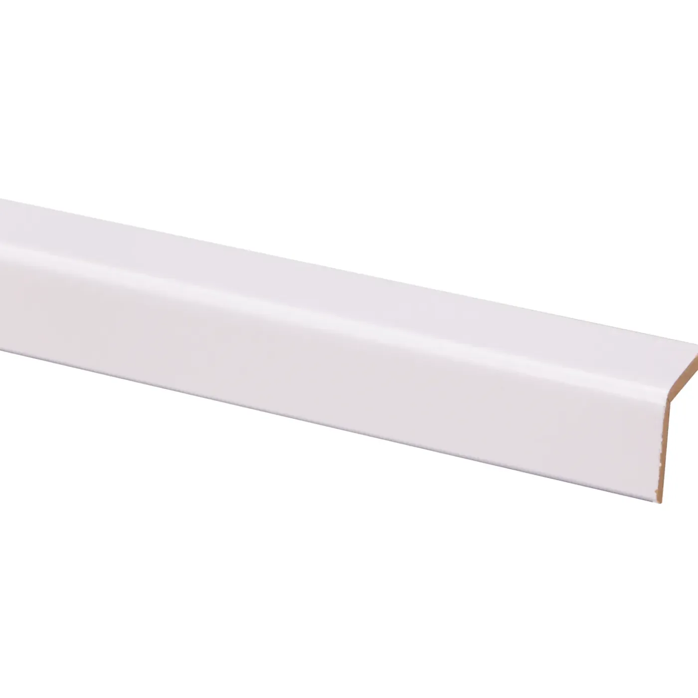 Overig Hoeklat MDF wit zelfklevend 28x28mm 260cm