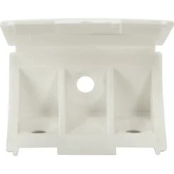 Hoekpaneelverbinder met kap 25x40mm kunststof wit 4 stuks