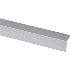 Hoekprofiel - PVC grijs - 25x25mm 2,6m - zelfklevend