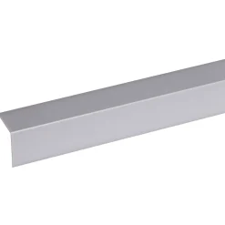 Hoekprofiel - PVC grijs - 25x25mm 2,6m - zelfklevend