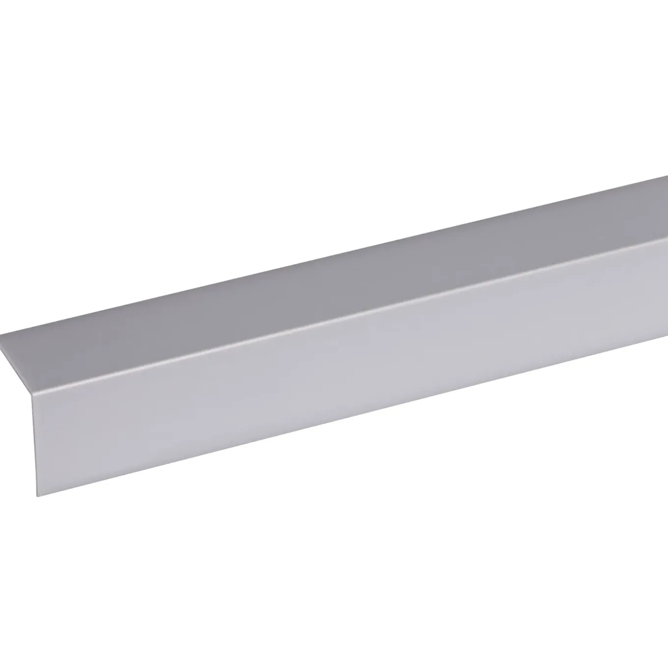 Hoekprofiel - PVC grijs - 25x25mm 2,6m - zelfklevend