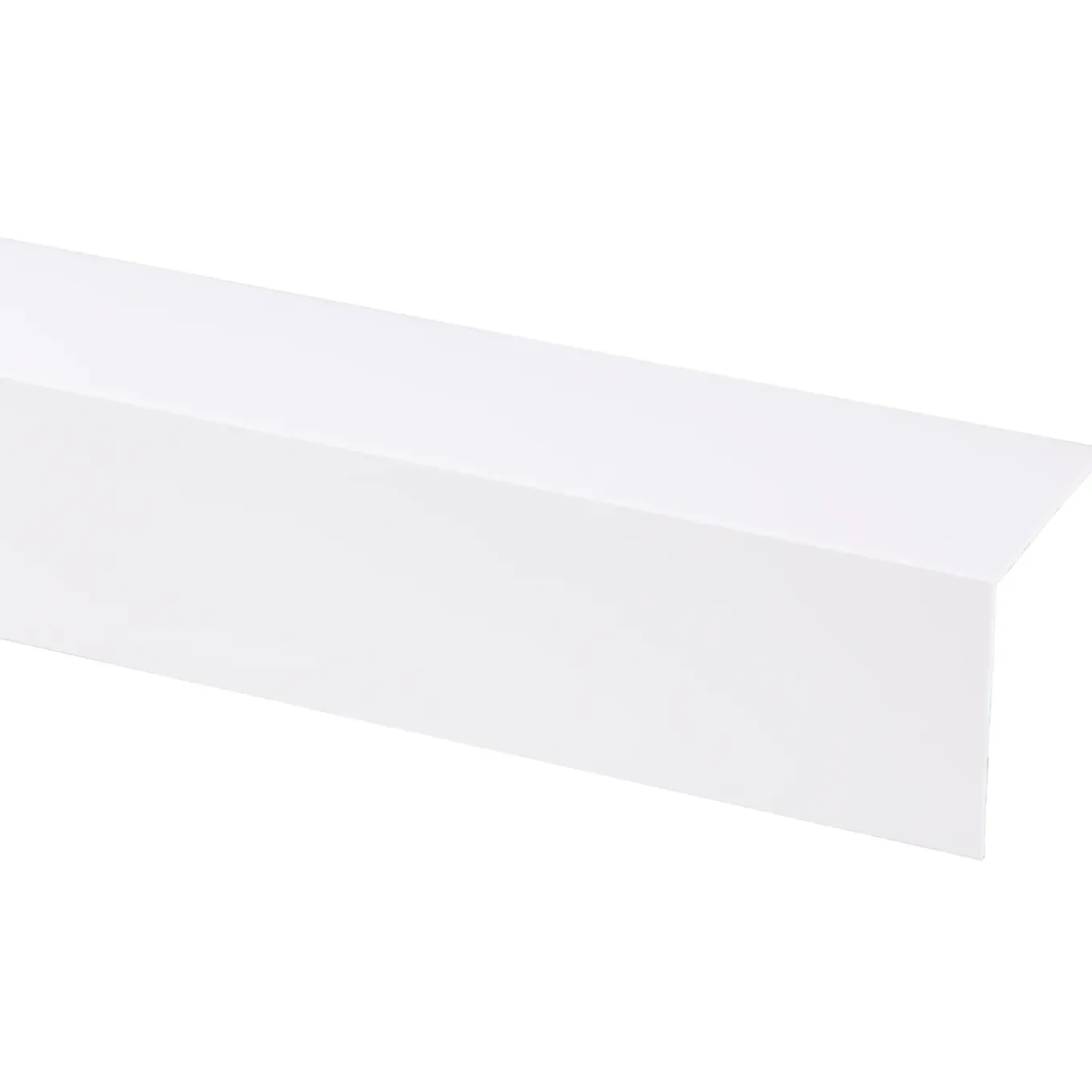 Hoekprofiel - PVC wit - 50x50mm 2,6m