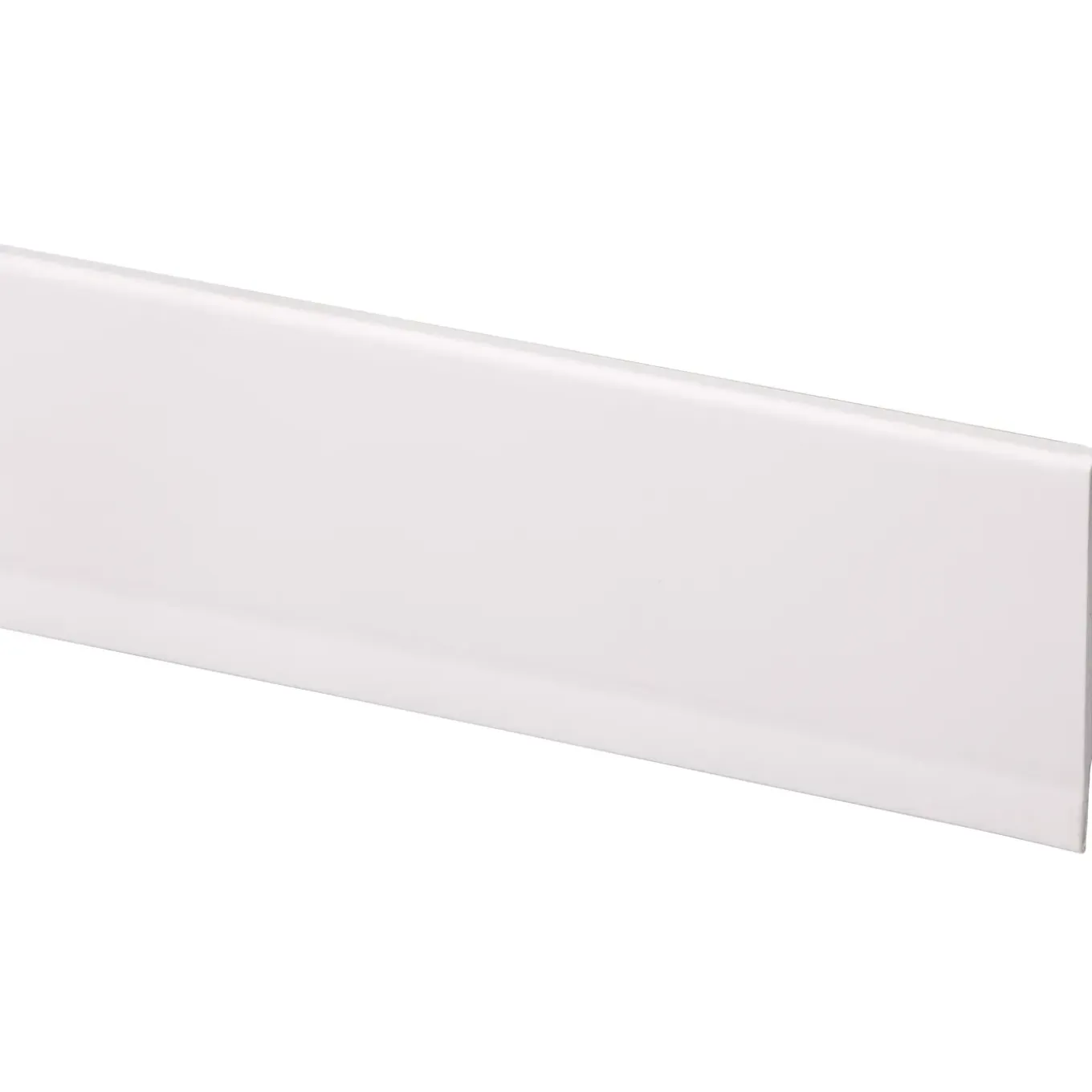 Hoekprofiel - PVC wit - 40x4mm 2,6m - zelfklevend