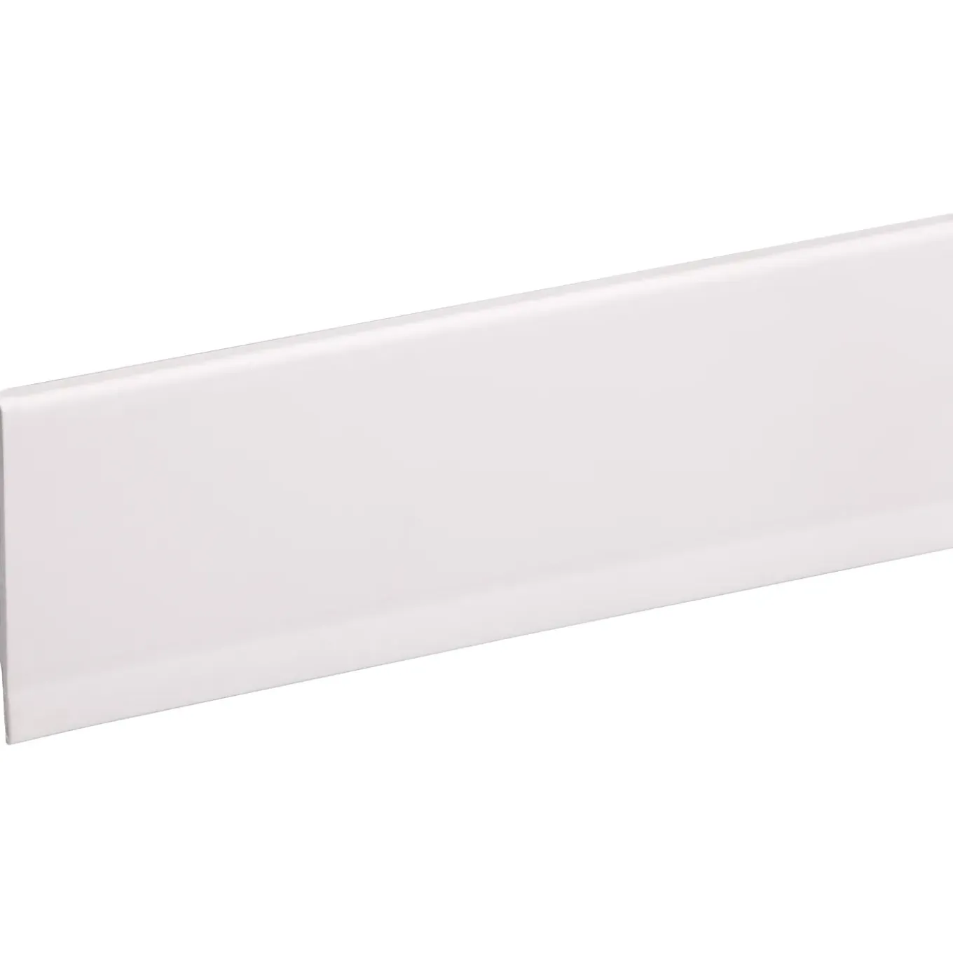 Hoekprofiel - PVC wit - 40x4mm 2,6m - zelfklevend