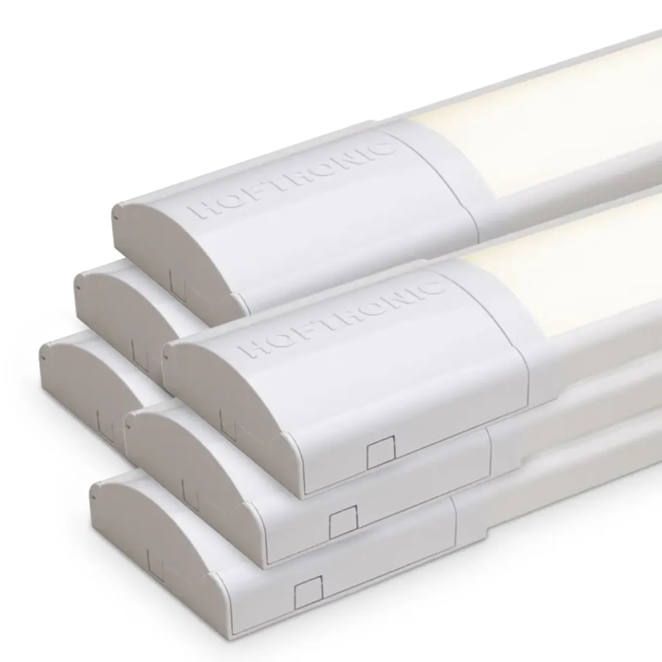 Hoftronic - 6x - Led Batten - 150cm - 50w 6000lm 4000k Neutraal Wit Ip20 Flikkervrij