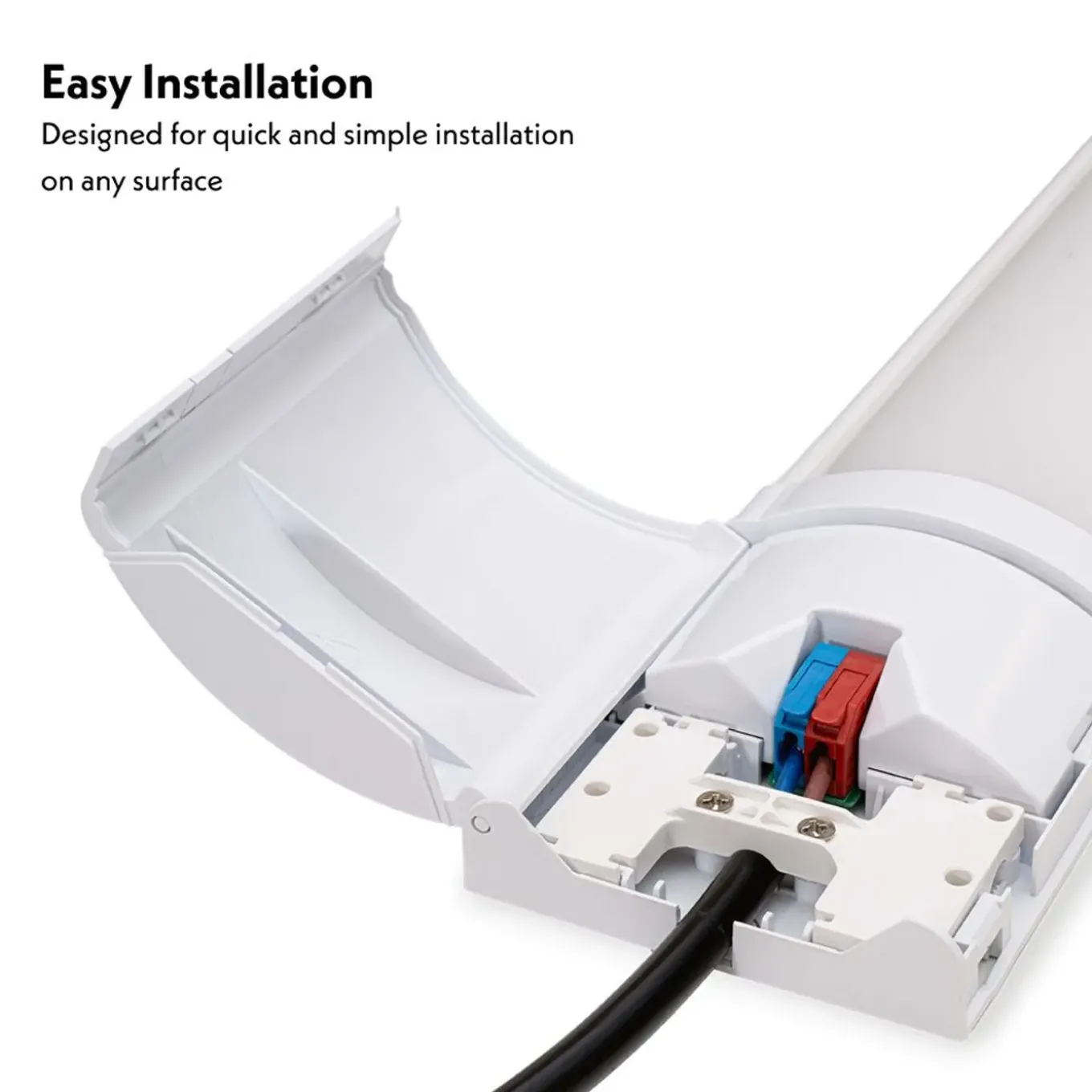 Hoftronic - 4x - Led Batten - 120cm - 40w 5600lm 4000k Neutraal Wit Ip20 Flikkervrij