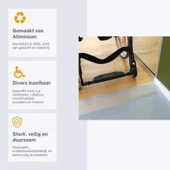 Homecare Innovation - Drempelvervanger - Metaal - 3 X 100 X 1000 Mm - Aluminium