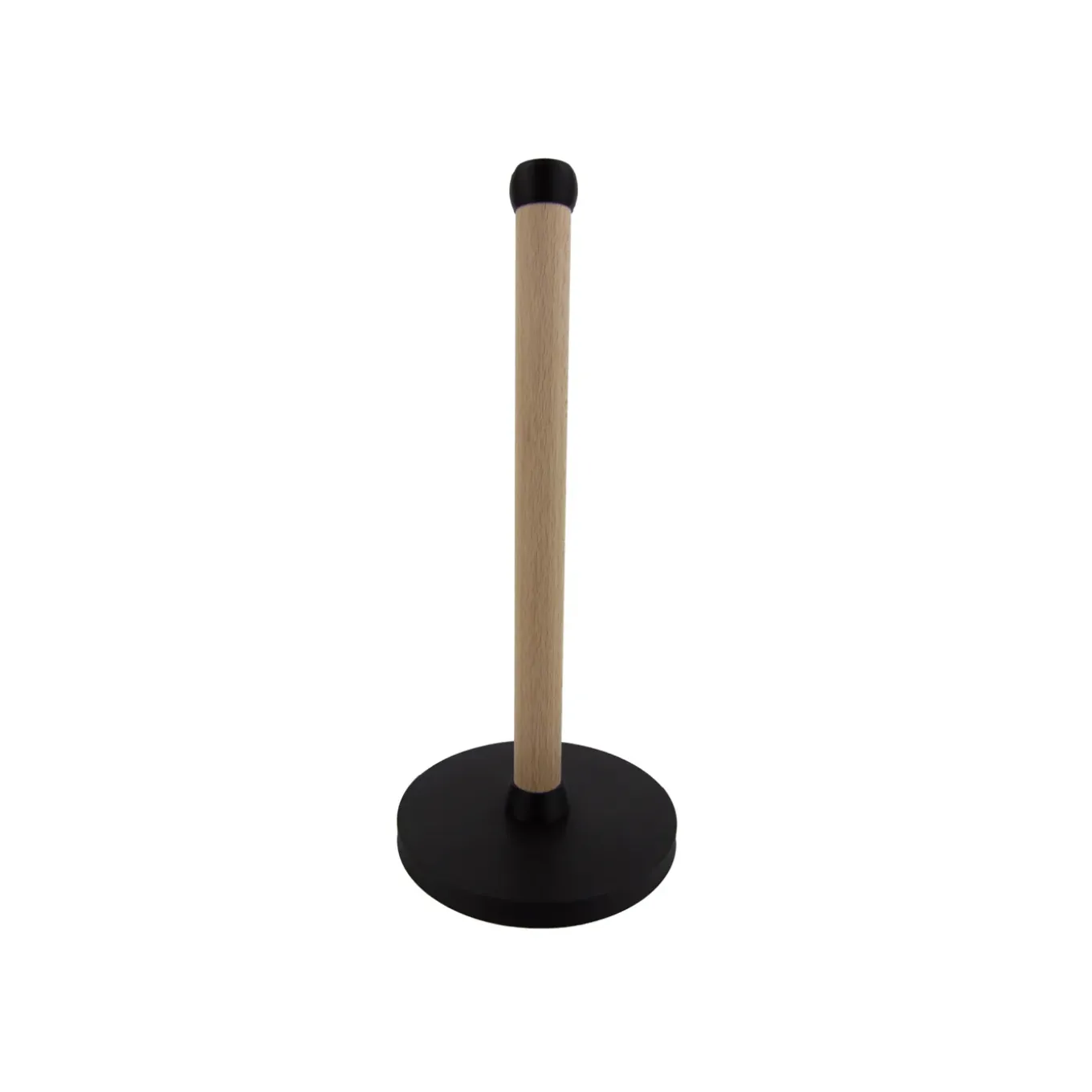 Home 3d - Keukenrolhouder Basic - Beukenhout - Zwart