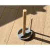 Home 3d - Keukenrolhouder Premium - Beukenhout - Grijs