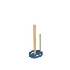 Home 3D - Keukenrolhouder Premium - Beukenhout - Blauw
