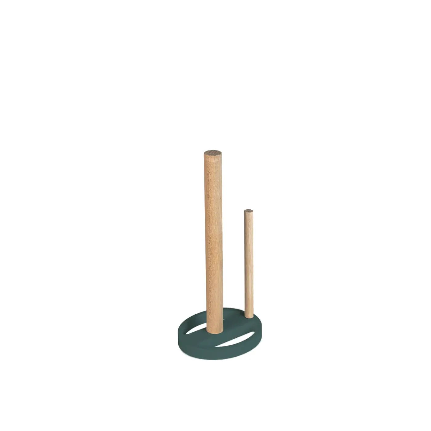 Home 3D - Keukenrolhouder Premium - Beukenhout - Groen