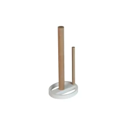 Home 3D - Keukenrolhouder Premium - Beukenhout - Wit