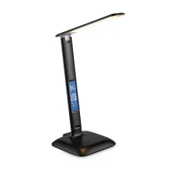 Home Sweet Home bureaulamp Clock zwart 6,8W