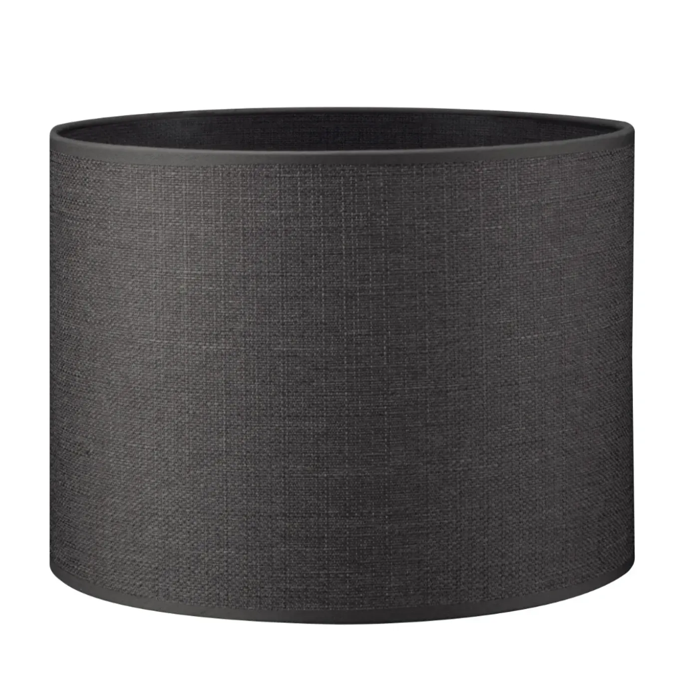 Home Sweet Home Lampenkap Canvas Antraciet - B:25xd:25xh:19cm