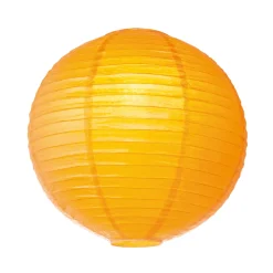 Home Sweet Home Lampenkap Lampion - Papier - Oranje - D40cm - H40cm - E27