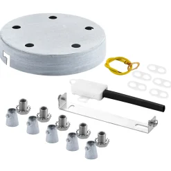 Home Sweet Home plafondkap beton ⌀12cm 5 lichts