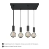 Home Sweet Home - Plafondkap 4l - Black - Rechthoekig - 25/47/5 Cm