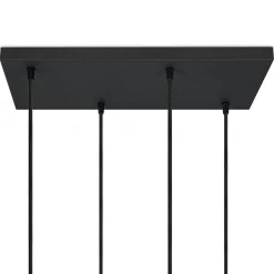 Home Sweet Home - Plafondkap 4l - Black - Rechthoekig - 25/47/5 Cm