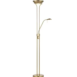 Home Sweet Home vloerlamp Uplight goud R7S 8W G9 3W