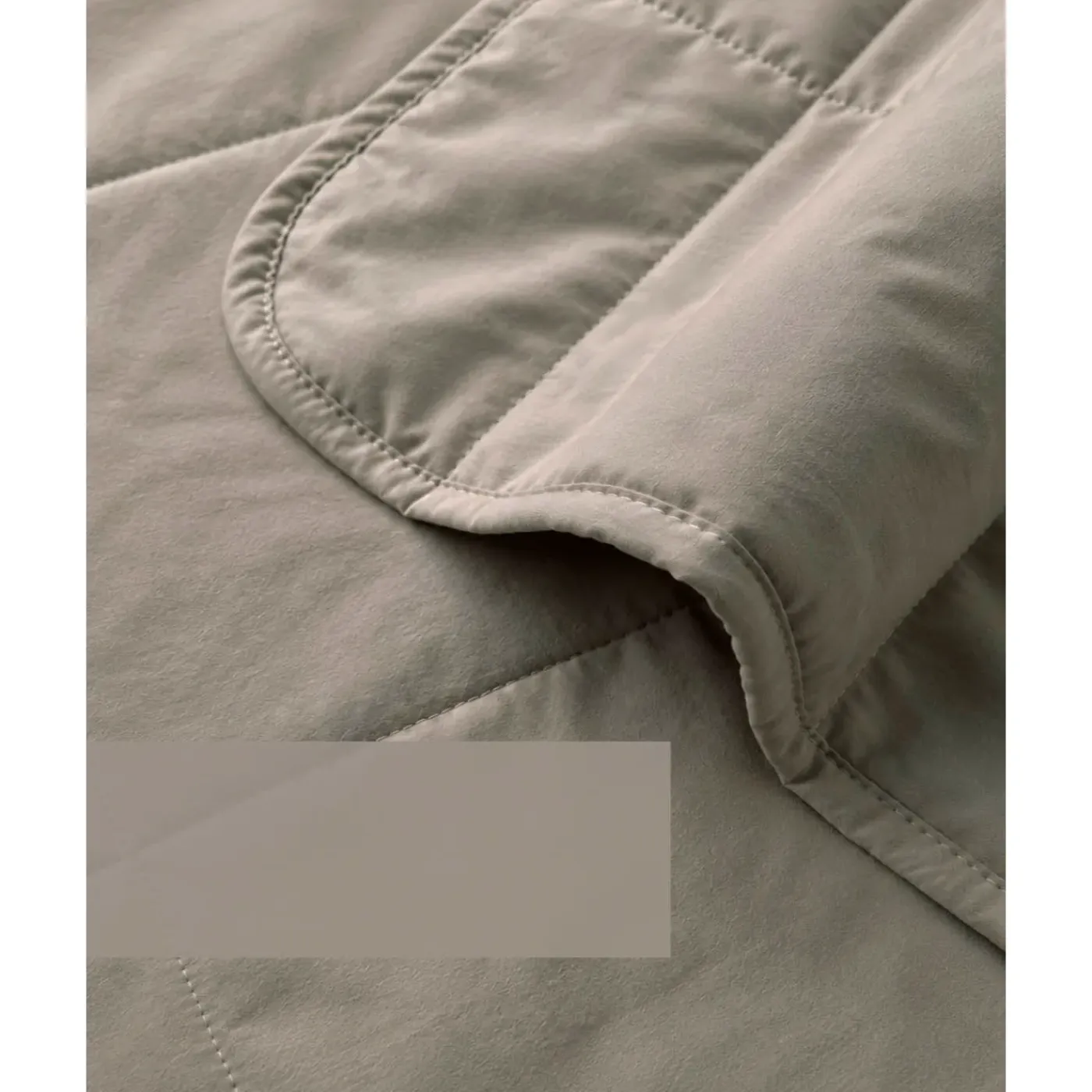 HOOMstyle Bedsprei - Wasbaar dekbed zonder overtrek - Zomer 100 g/m² - 180x220cm - Taupe