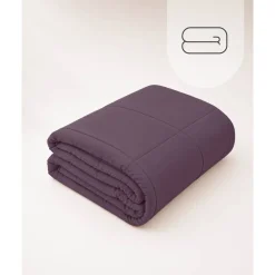 HOOMstyle Bedsprei - Wasbaar dekbed zonder overtrek - Zomer 100 g/m² - 180x220cm - Vijgenpaars