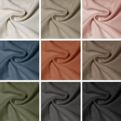 HOOMstyle Kant en Klaar Gordijn Amber - Verduisterend - Met Ringen - 140x270cm - Roze / Licht Roze