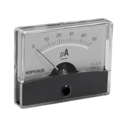 Hope Sun Analoge Paneelmeter Voor Dc Stroommetingen 50µa Cc / 60 X 47mm