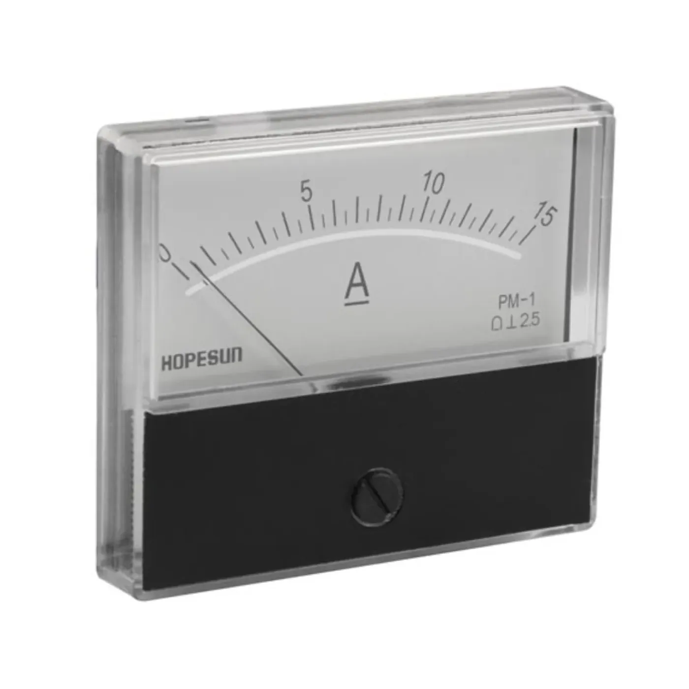 Hope Sun Analoge Paneelmeter Voor Dc Stroommetingen 15a Cc / 70 X 60mm