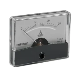 Hope Sun Analoge Paneelmeter Voor Dc Stroommetingen 30a Cc / 60 X 47mm