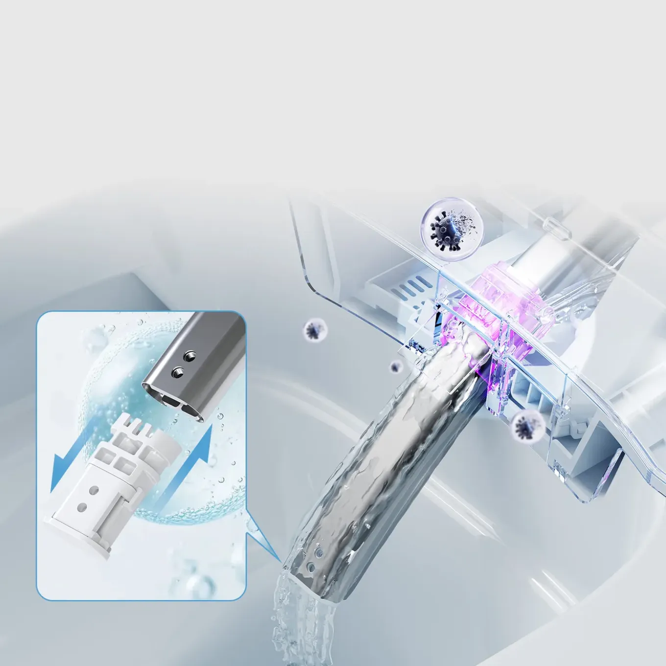 Horow Douche Wc - Bidet Toilet - Warme Luchtdroging - Geurafzuiging - Softclose