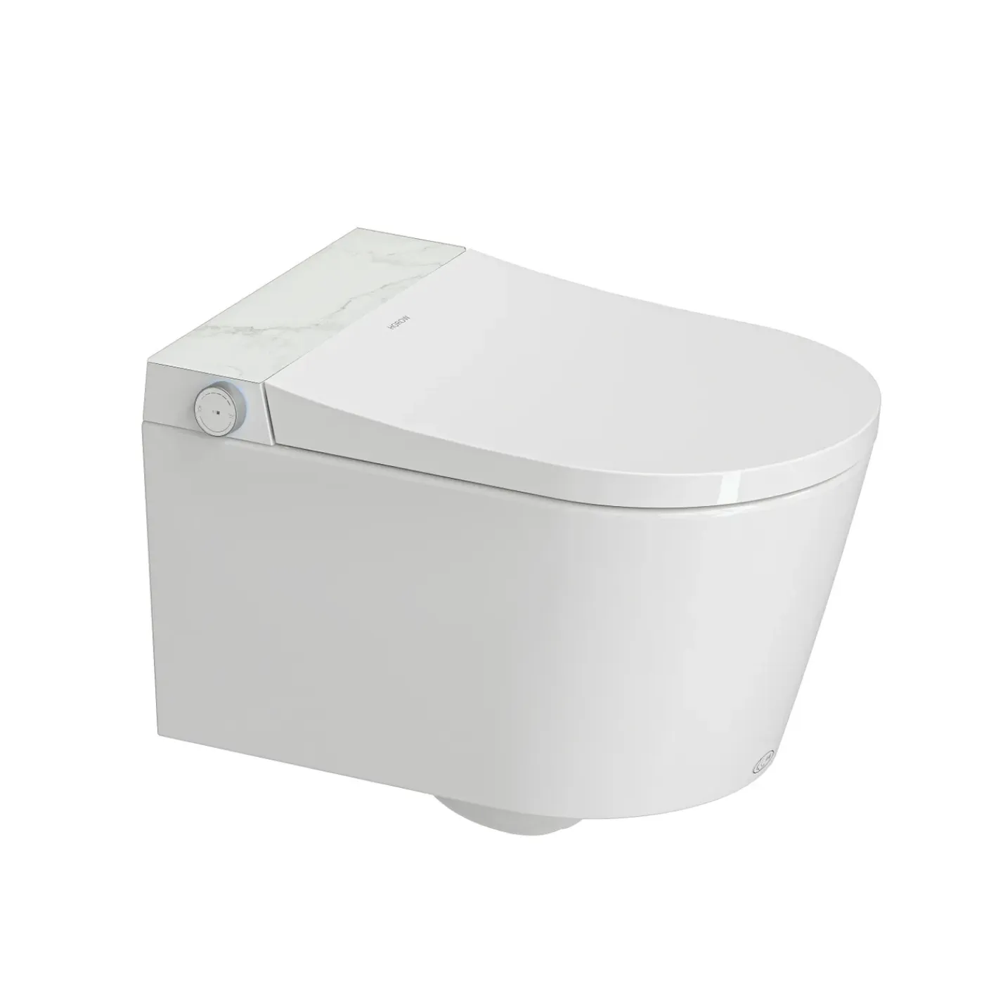 HOROW Douche Wc Japans Toilet - Randloos Wandtoilet Met Bidet & Geurafzuiging - Wit
