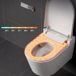 HOROW S70 Douche Wc - Japans Toilet - Randloos - Geurafzuiging - Softclose - Wit