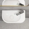 Horow Toiletfontein - Wandmontage - Keramiek - Gastentoilet - 40x22x11 Cm - Kraangat Rechts