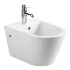 HROW Horow Wandbidet - Keramiek - Wit - Ruimtebesparend - 52,5 X 36,5 Cm