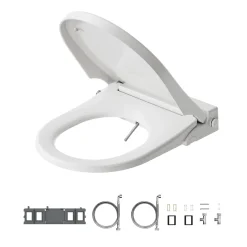 Horow - Wc-bril - Bidet - Soft Close - Zonder Elektriciteit - Glanzend Wit