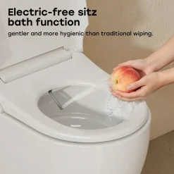 Horow - Wc-bril - Bidet - Soft Close - Zonder Elektriciteit - Glanzend Wit
