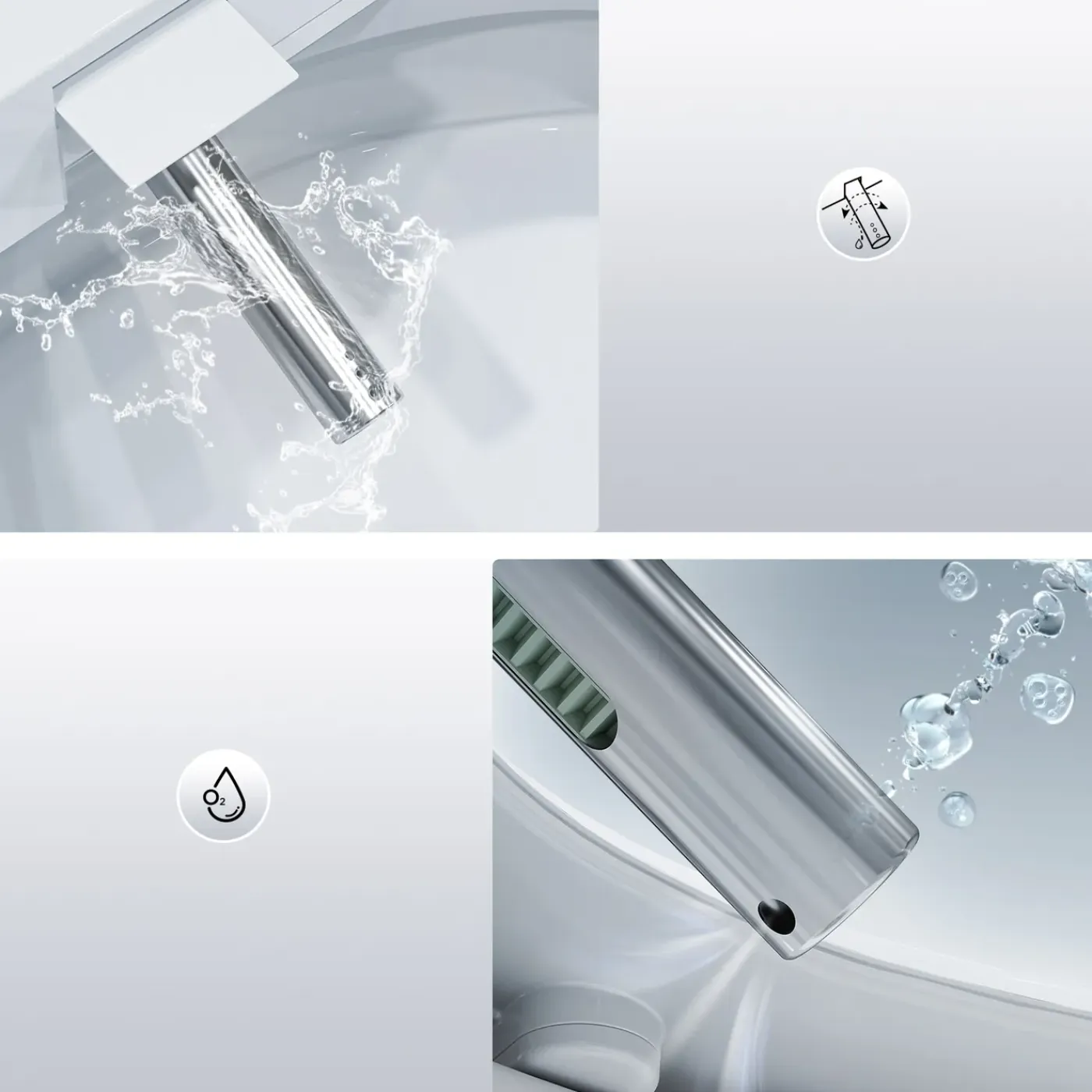 HOROW Wc-bril Douchewc - Bidet Wc-bril Met Afstandsbediening - Verwarmd