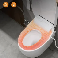 HOROW Wc-bril Douchewc - Bidet Wc-bril Met Afstandsbediening - Verwarmd