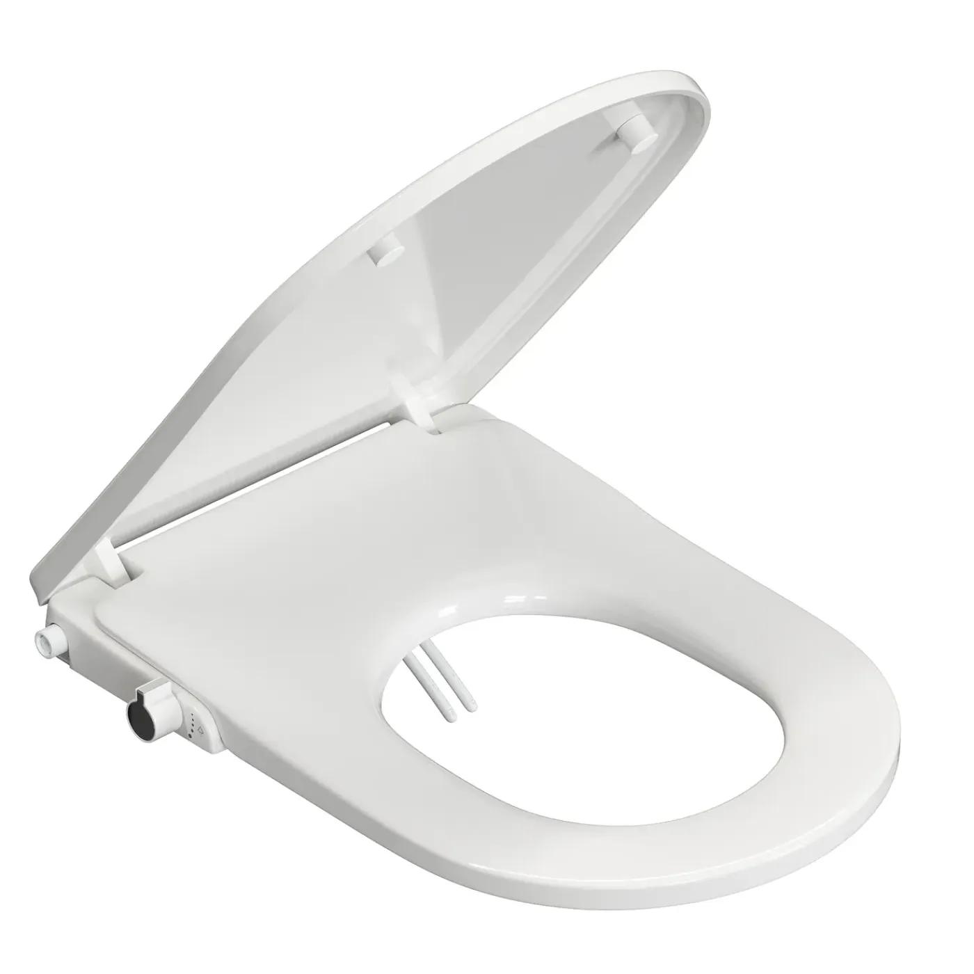 HOROW - Wc-bril - Duroplast - Wit - Bidet - Soft Close - Verwijderbaar