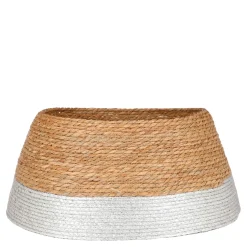 House of Seasons Treeskirt Zilver - H26xd58cm