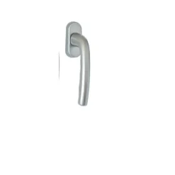 GD Menuiseries Houten Raam 2 Bladen H145 X L110 Ribbenpaneel + Handgreep (ref 010220f9)