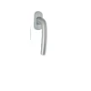 GD Menuiseries Houten Raam 2 Bladeren H105 X L90 Ribbenpaneel + Handgreep (ref 010220f9)